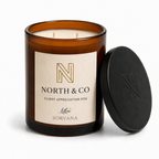 Custom Logo & Text Double Wick Soy Candle – SORVANA