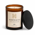 Custom Logo & Text Single Wick Soy Candle – SORVANA