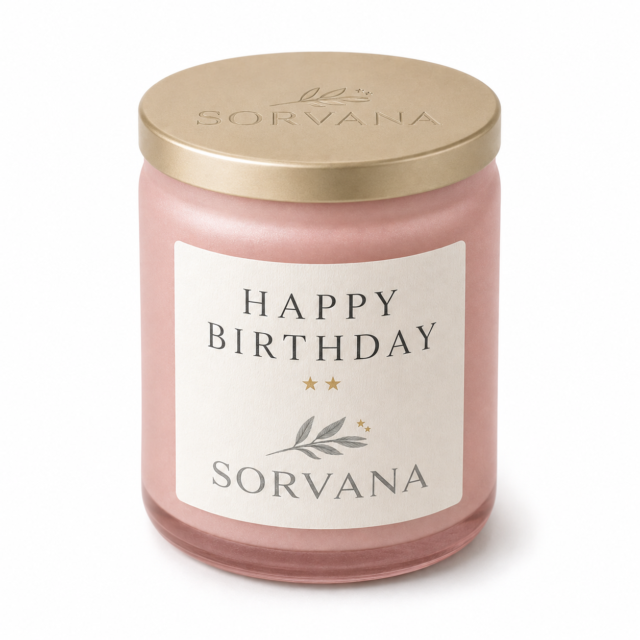 Happy Birthday Double Wick Soy Candle Gift – SORVANA