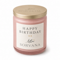 Happy Birthday Single Wick Soy Candle Gift – SORVANA