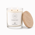 Personalised Double Wick Soy Candle – SORVANA
