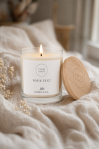 Personalised Single Wick Soy Candle – SORVANA