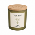 Personalised Birth Flower Soy Candle